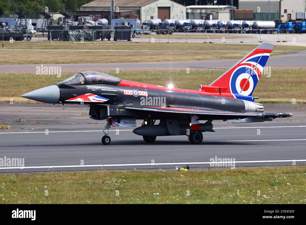 RAF Blackjack Typhoon Foto Stock