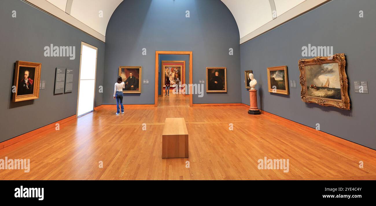 National Gallery of Canada nel centro di Ottawa, Ontario, Canada. Questa è la più importante collezione di belle arti del paese Foto Stock