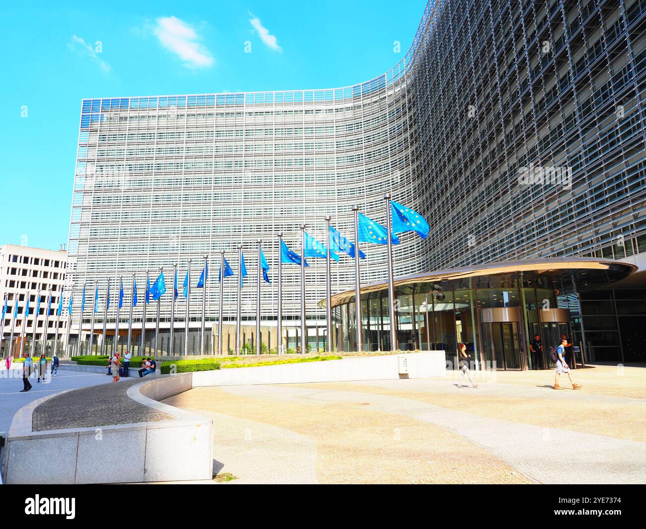 Unione europea, quartiere europeo, Bruxelles, Belgio Foto Stock