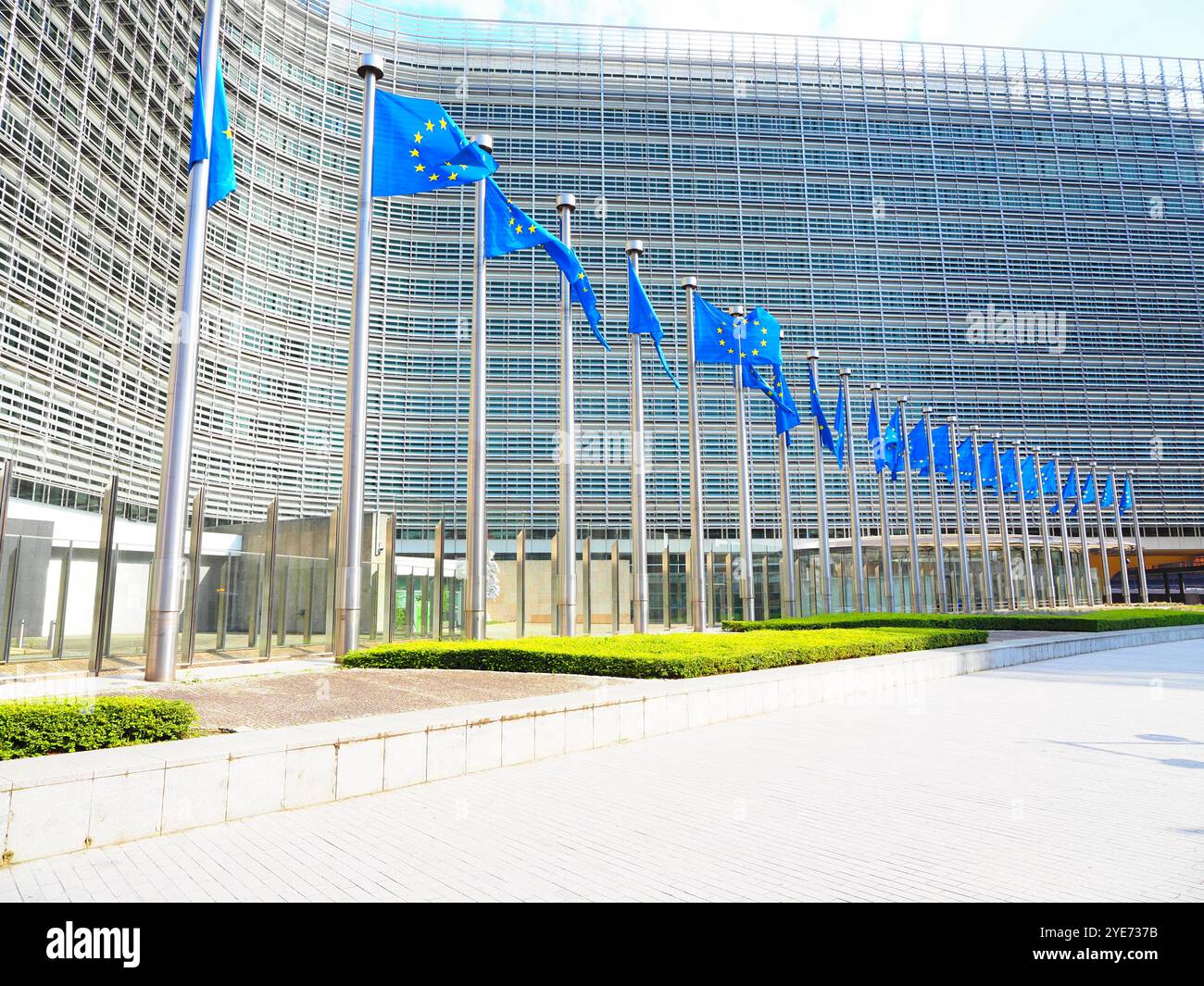 Unione europea, quartiere europeo, Bruxelles, Belgio Foto Stock