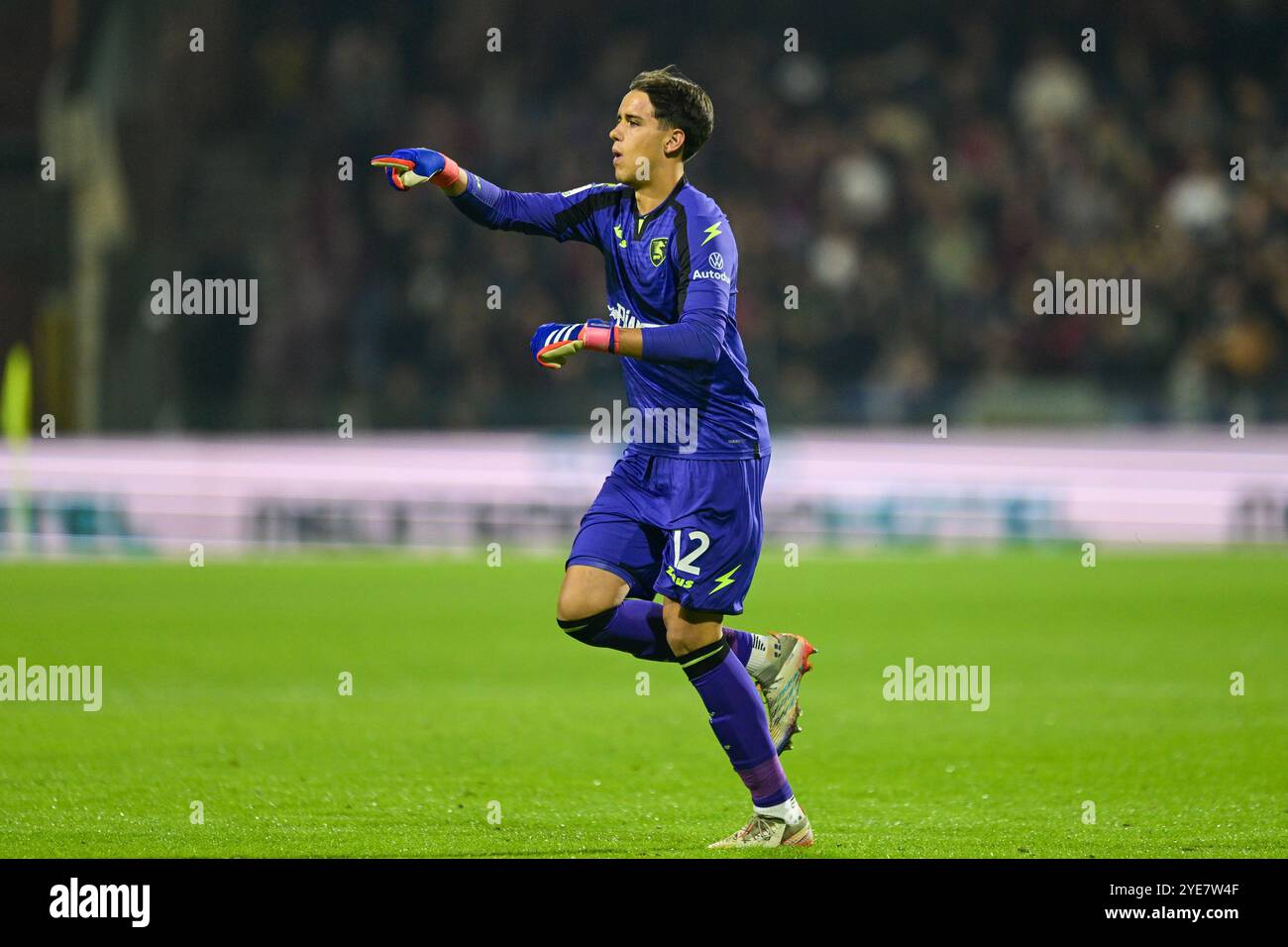 Francesco Corriere della US Salernitana durante la partita di serie B tra US Salernitana e Cesena FC allo Stadio Arechi, Salerno, Italia, il 29 ottobre 202 Foto Stock