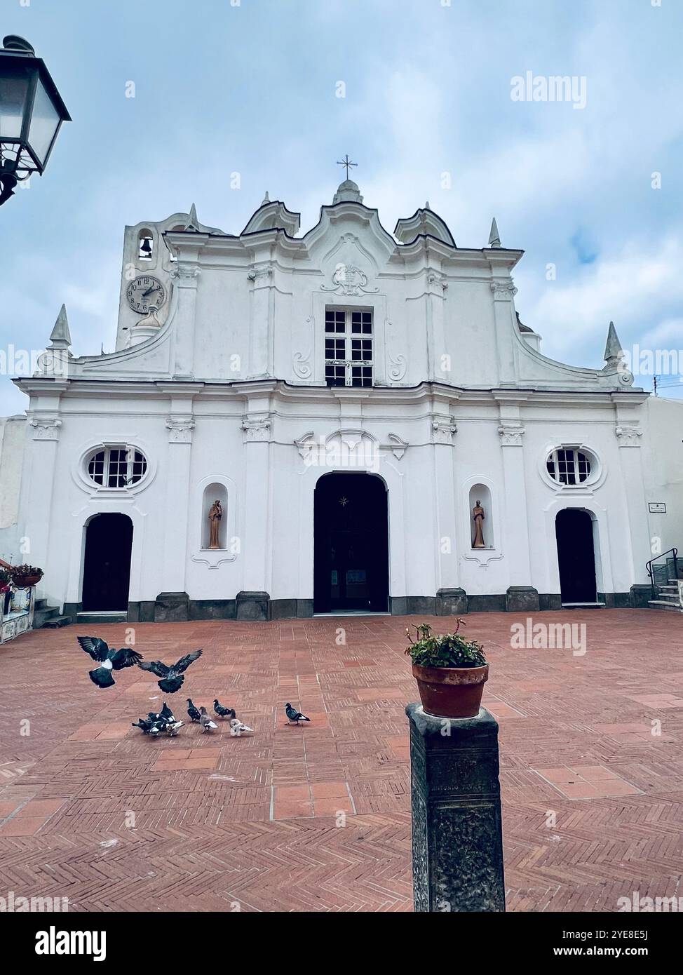 Italia, Capri, la chiesa di San Michele nel villaggio di Anacapri. 14 ottobre 10 2024 Foto Stock