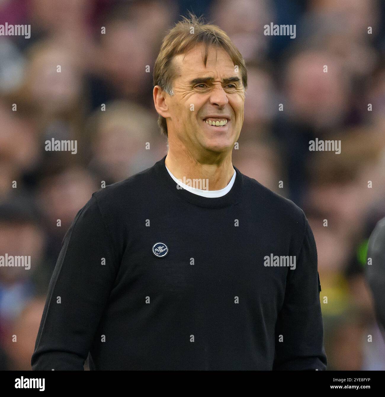 Londra, Regno Unito. 27 ottobre 2024. West Ham United vs Manchester United - Premier League - London Stadium. Julen Lopetegui, manager del West Ham United. Crediti immagine: Mark Pain / Alamy Live News Foto Stock