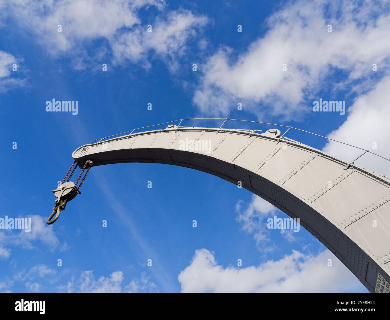 Fairbairn Steam Crane, Hannover Quay, Bristol, Inghilterra, Regno Unito, GB. Foto Stock