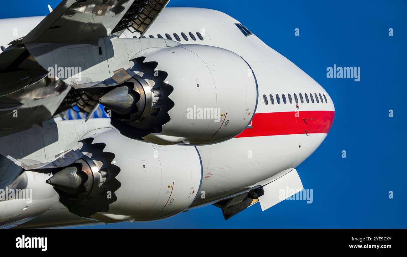 Reg.:22001. GOVERNO DELLA COREA DEL SUD. BOEING 747-8. Foto Stock