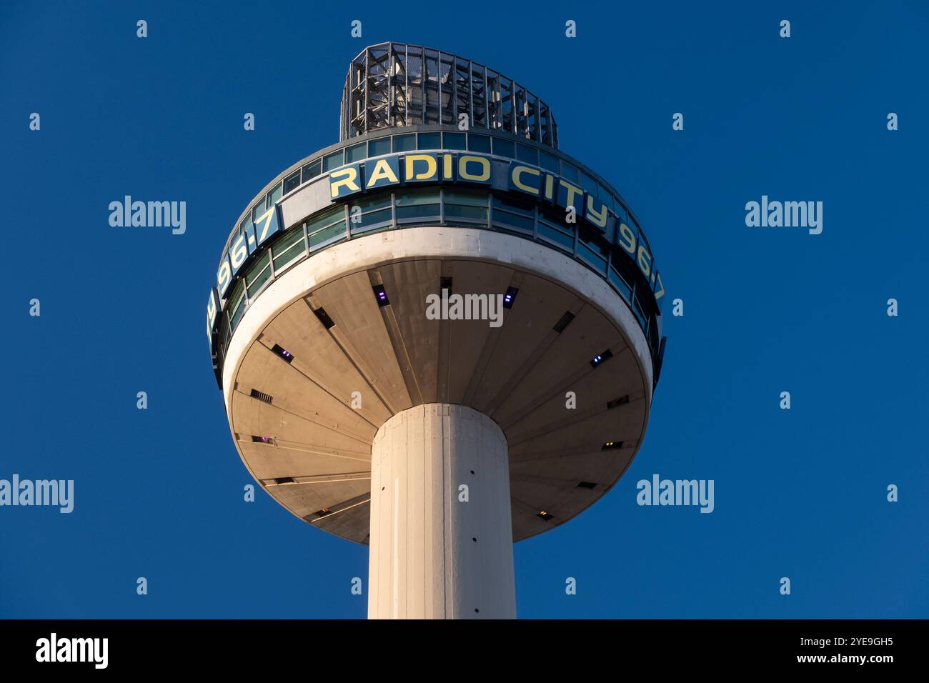 Radio City Tower o St Johns Beacon, Liverpool City Centre, Liverpool, Merseyside, Inghilterra, REGNO UNITO Foto Stock