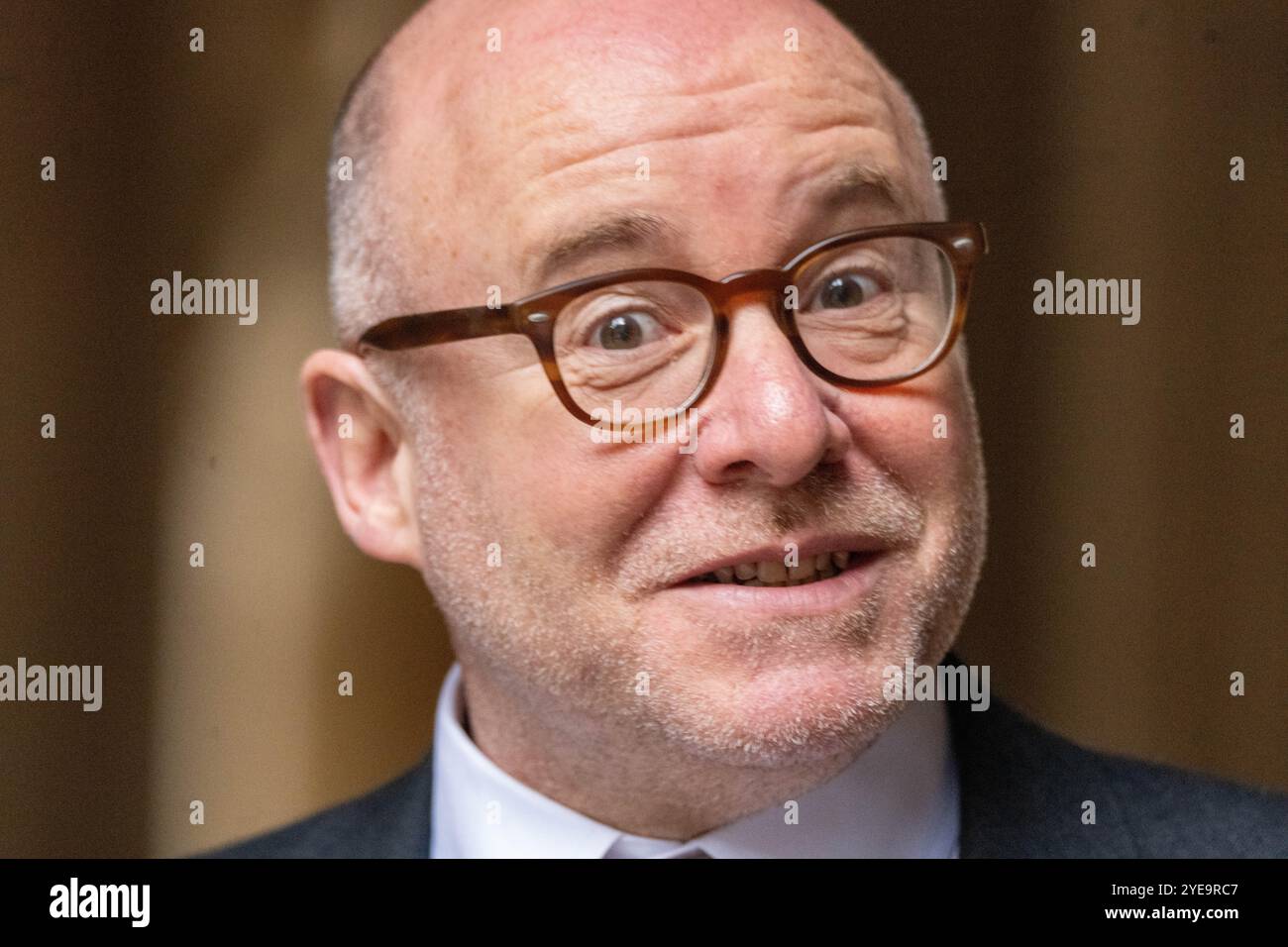 Londra, Regno Unito. 30 ottobre 2024. Richard Hermer, procuratore generale, in una riunione di gabinetto al 10 di Downing Street, Londra. Crediti: Ian Davidson/Alamy Live News Foto Stock