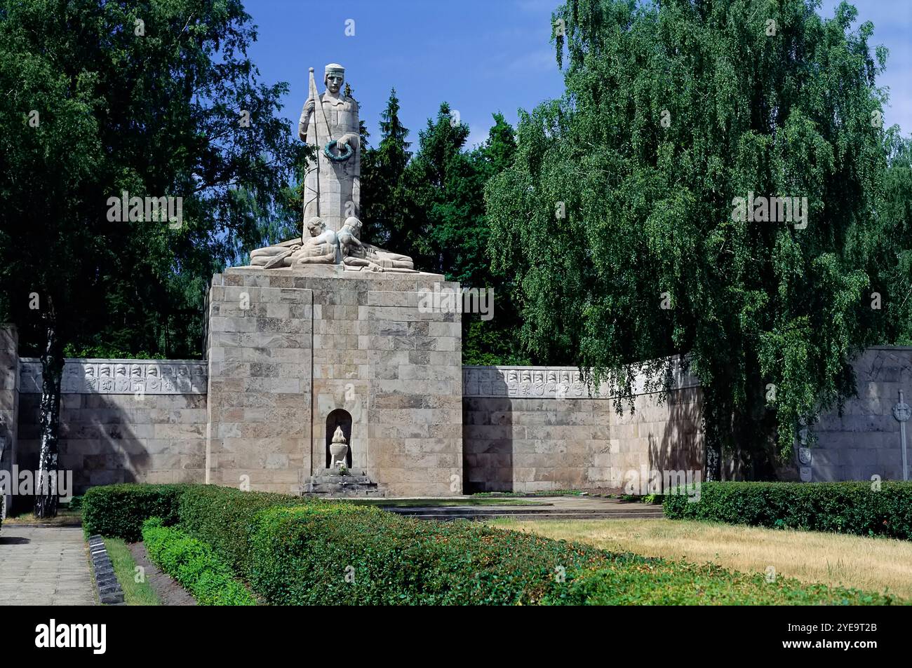 Cimitero del cimitero dei veterani di Brethern a riga, Lettonia; riga, Lettonia Foto Stock