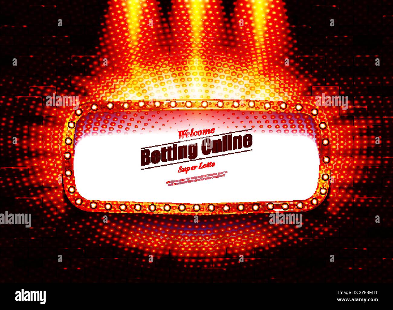 Design di banner per casinò online con slot machine, carte da gioco, chip per poker volante, fortuna della ruota e coppia di dadi. Concetto di gioco d'azzardo. stile 3d. Ideale per Illustrazione Vettoriale