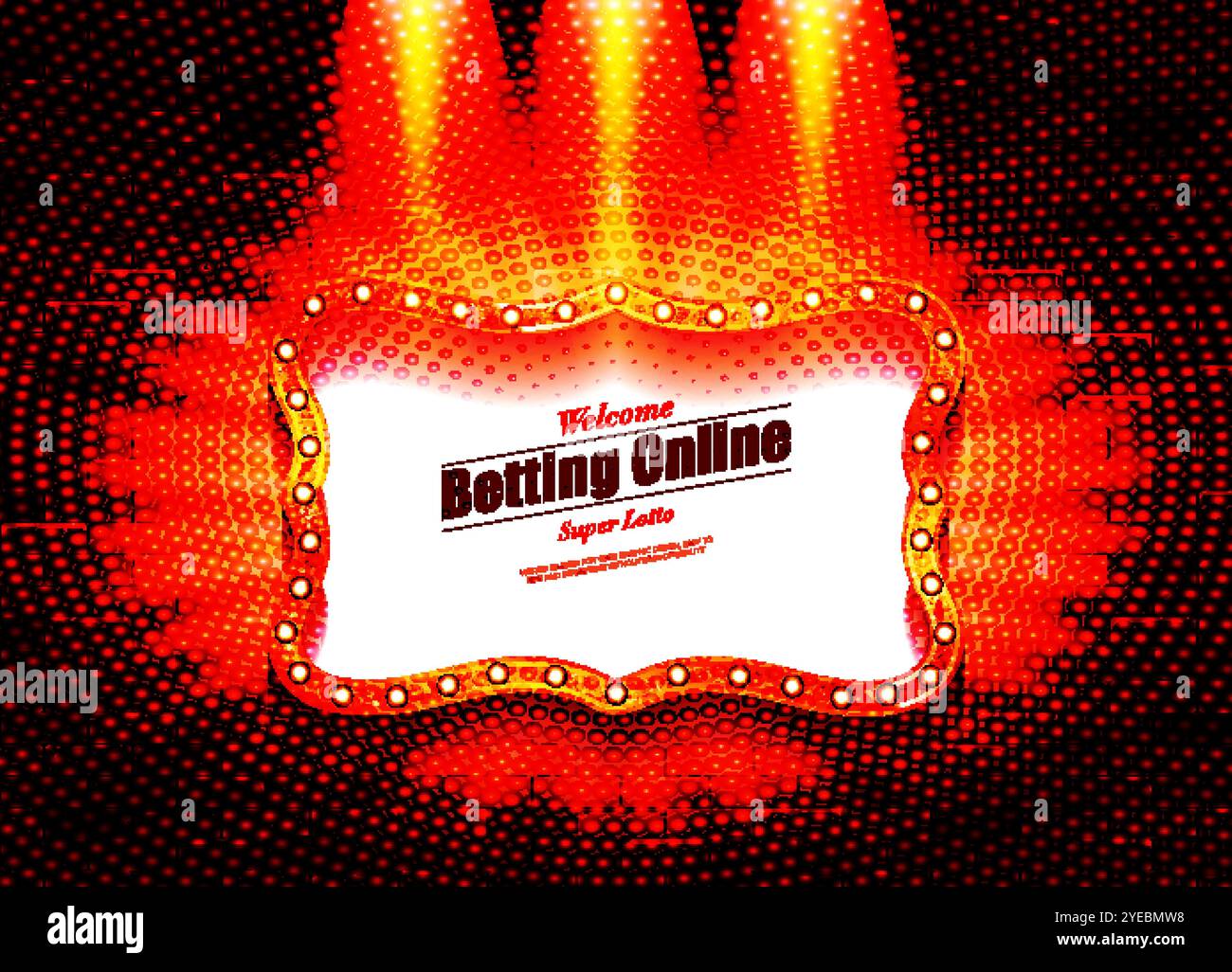 Design di banner per casinò online con slot machine, carte da gioco, chip per poker volante, fortuna della ruota e coppia di dadi. Concetto di gioco d'azzardo. stile 3d. Ideale per Illustrazione Vettoriale
