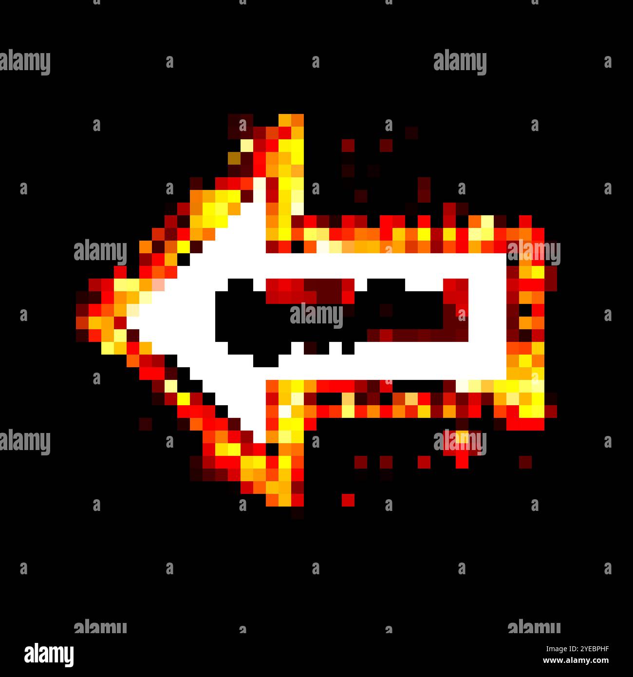 Luce retrò aperta, design eccellente per qualsiasi scopo. Sfondo scuro Illustrazione Vettoriale