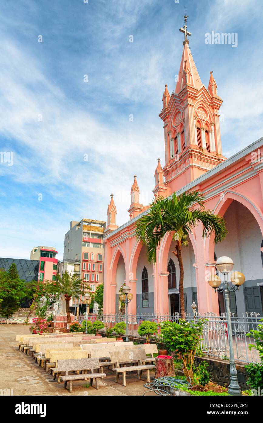 Splendida vista della cattedrale di da Nang a Danang, Vietnam Foto Stock