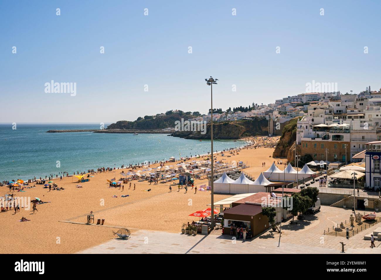 Portogallo, regione dell'Algarve, Albufeira, Praia dos Pescadores (Spiaggia dei pescatori) Foto Stock