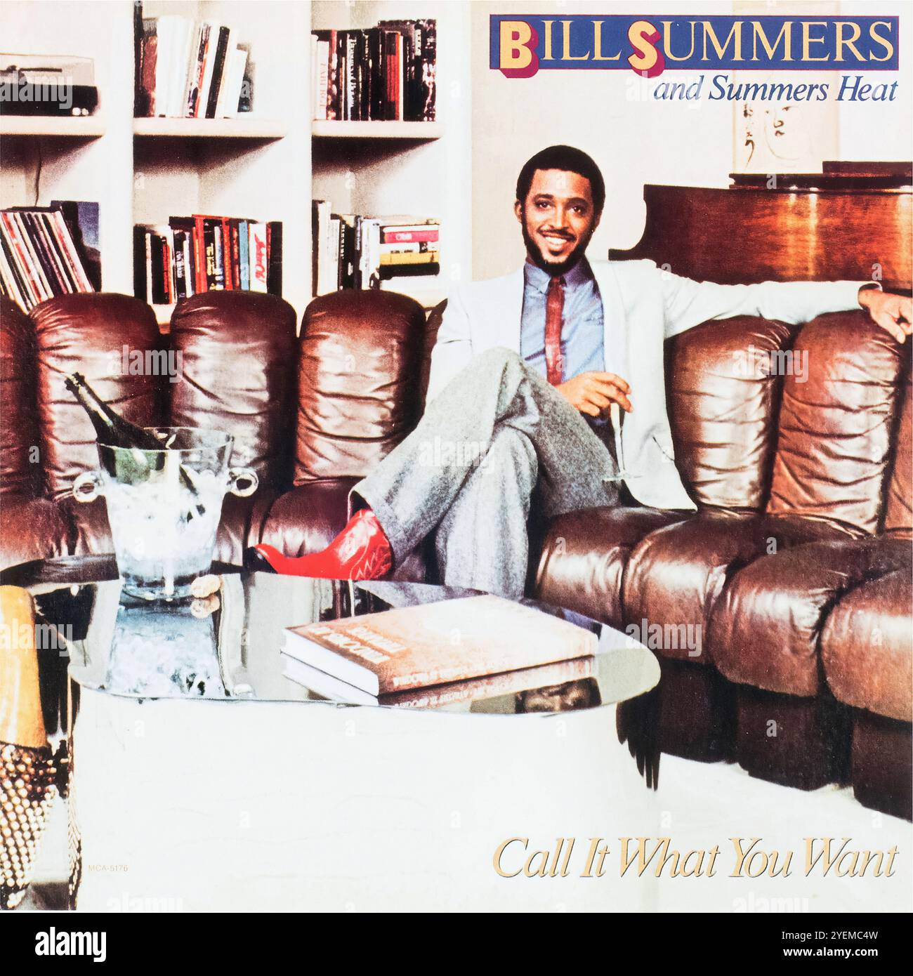 Bill Summers and Summers Heat - chiama quello che vuoi - copertina originale in vinile Foto Stock