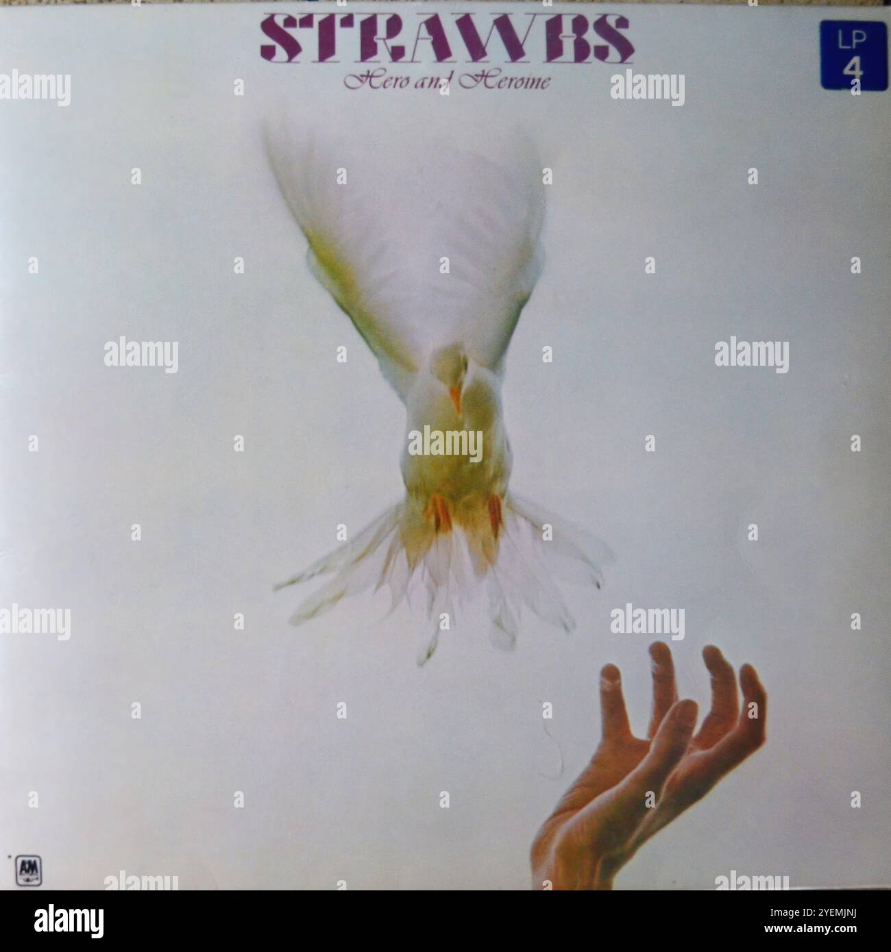 Strawbs - Hero & Heroine - copertina originale in vinile Foto Stock