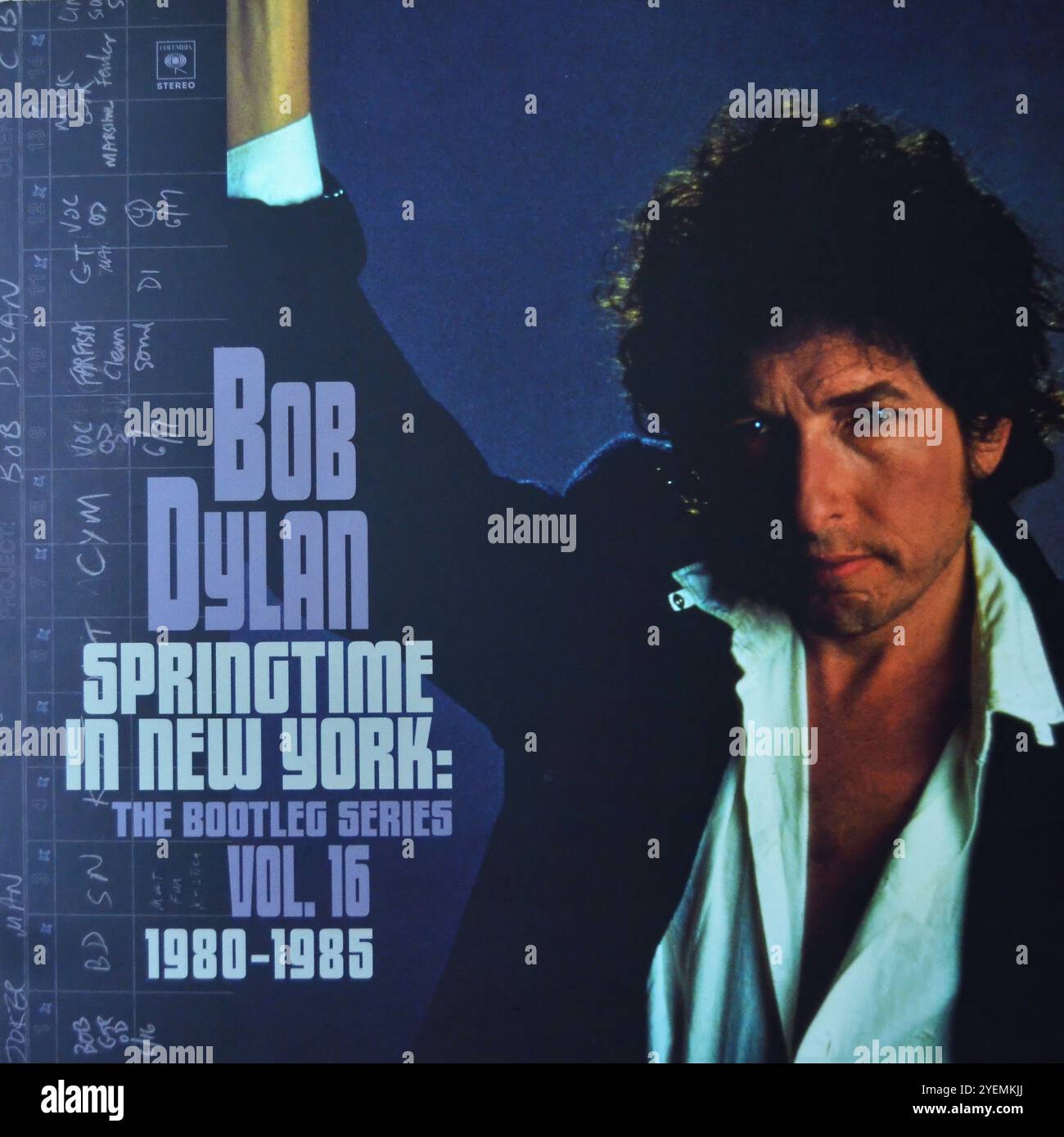 Bob Dylan - Springtime in New York The Bootleg Series vol. 16 . 1980 - 1985 - copertina originale in vinile Foto Stock