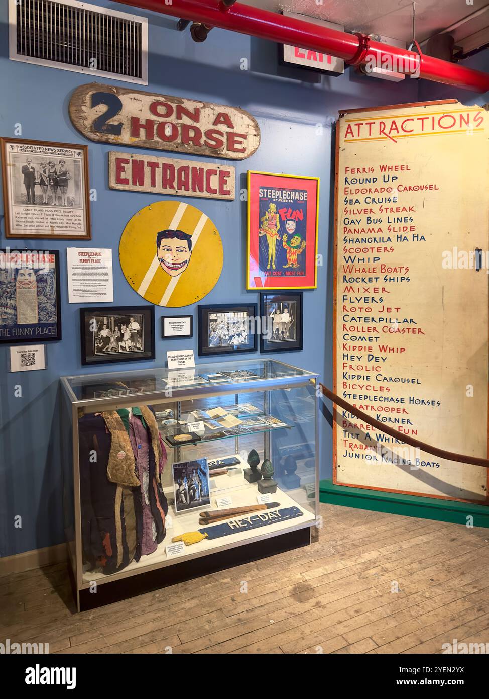 Museo Coney Island a Coney Island, Brooklyn, New York Foto Stock