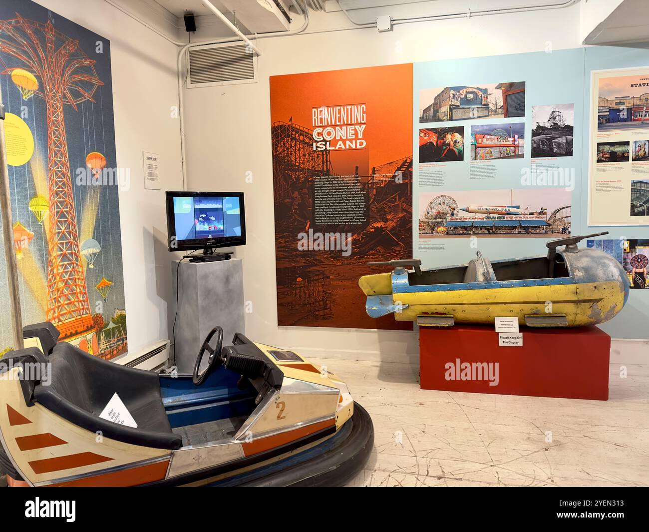 Museo Coney Island a Coney Island, Brooklyn, New York Foto Stock