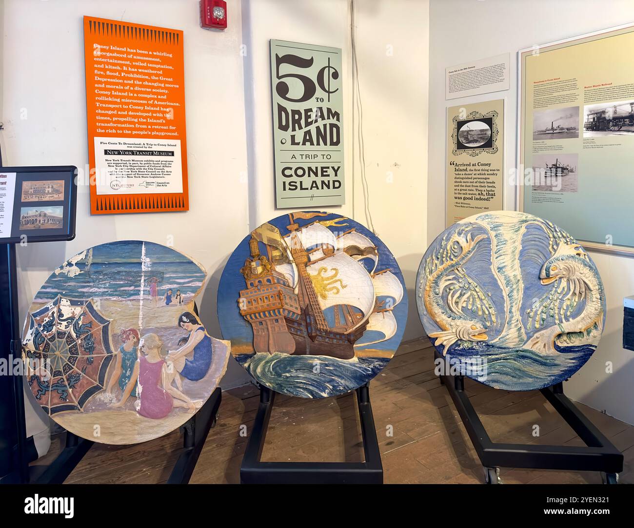 Museo Coney Island a Coney Island, Brooklyn, New York Foto Stock