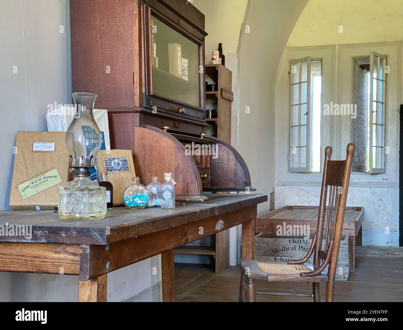 Fort Pulaski National Monument, Savannah, Georgia, Stati Uniti - Immagine stock catturata con smartphone