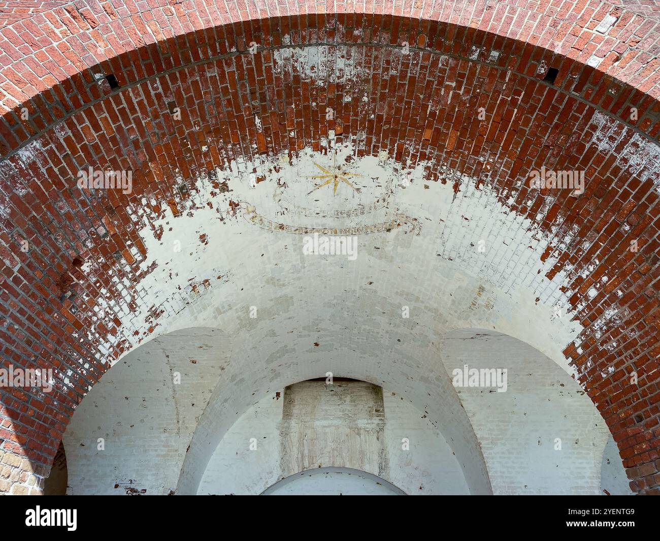Fort Pulaski National Monument, Savannah, Georgia, Stati Uniti - Immagine stock catturata con smartphone