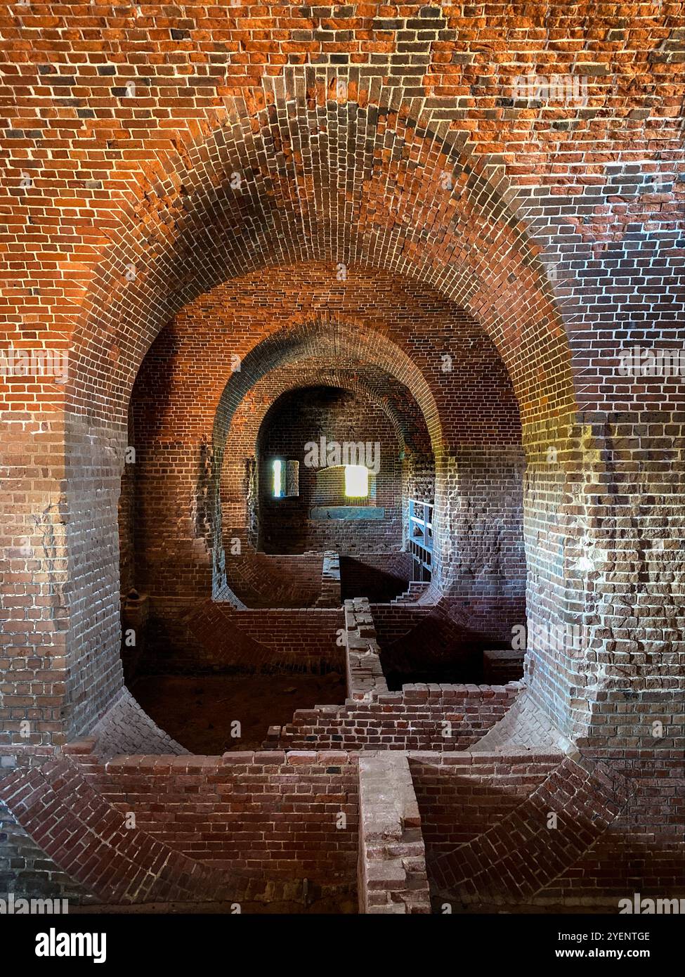 Fort Pulaski National Monument, Savannah, Georgia, Stati Uniti - Immagine stock catturata con smartphone