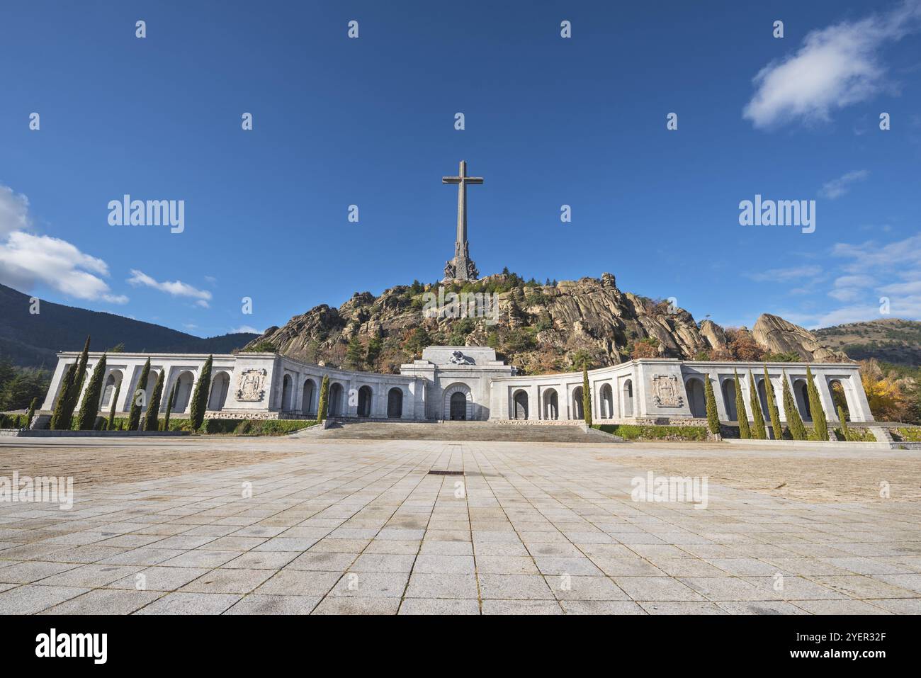 Valle dei Caduti, Madrid, Spagna, Europa Foto Stock