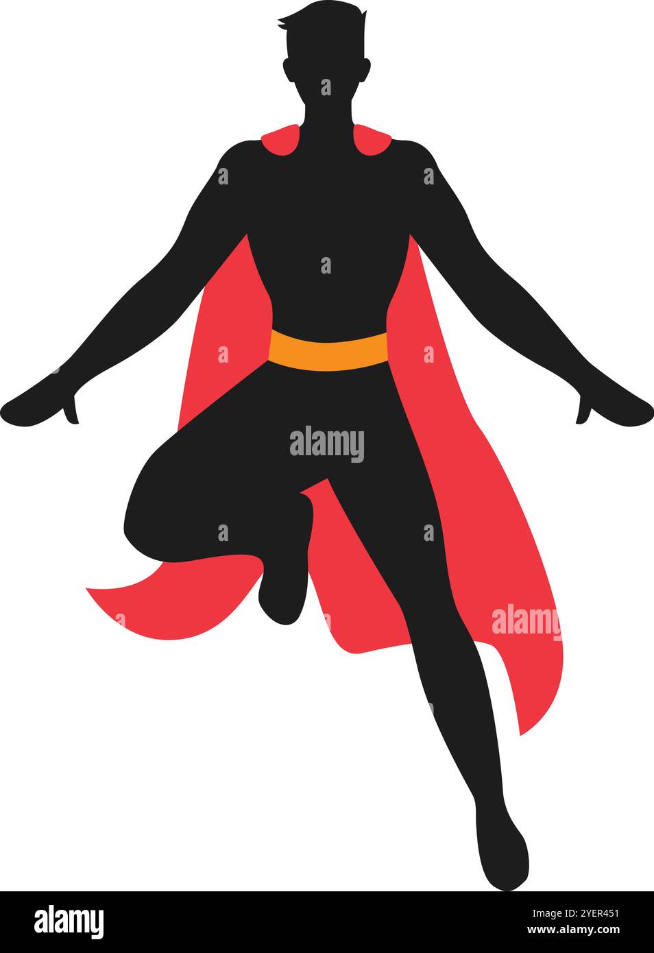 Modello di progettazione per supereroi DAD Icon Vector isolato Illustrazione Vettoriale