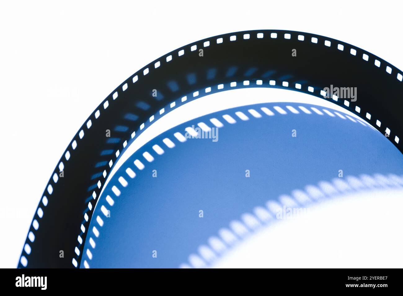 Immagine su film Foto Stock