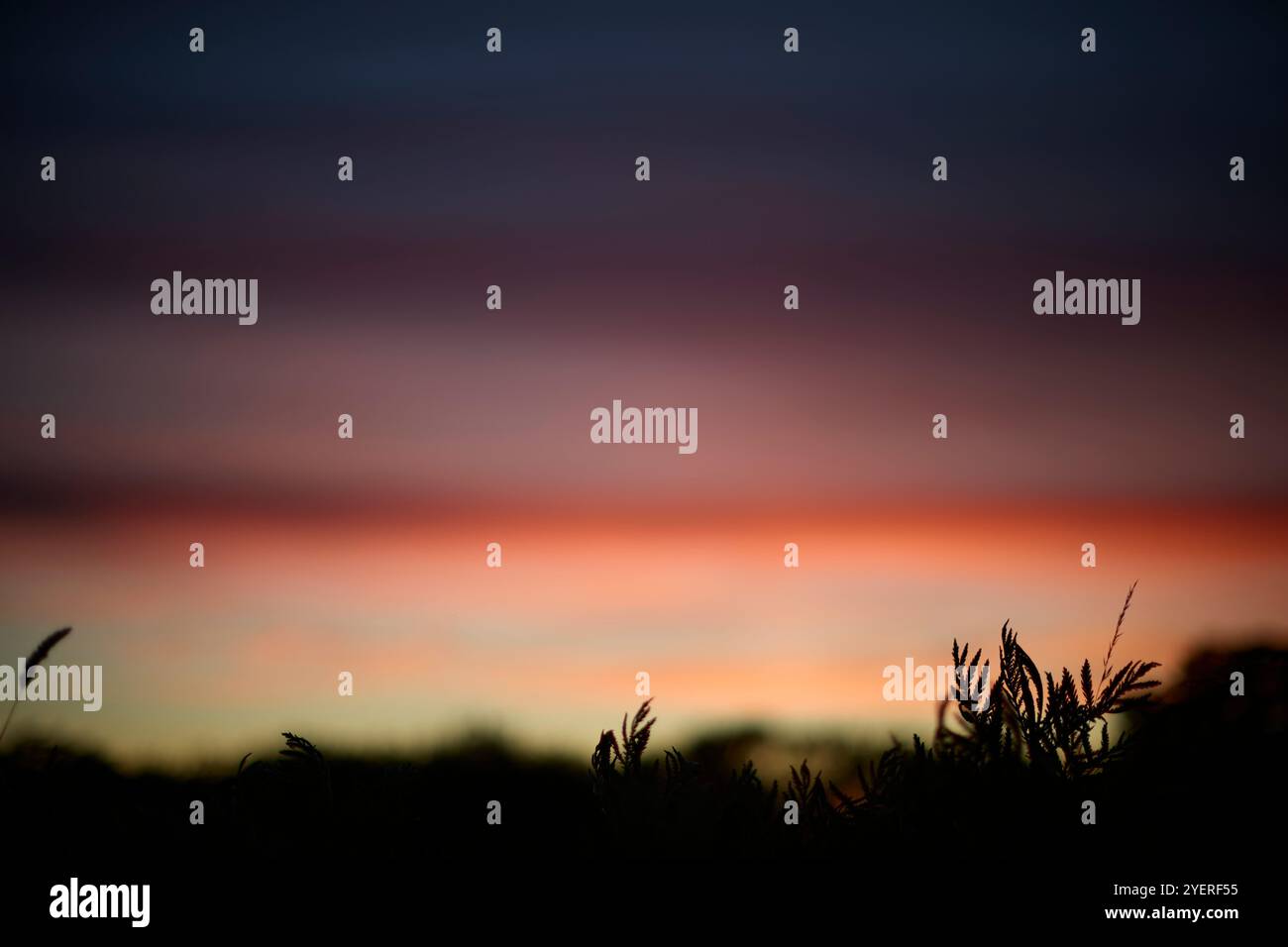 Fantastico Tramonto Foto Stock