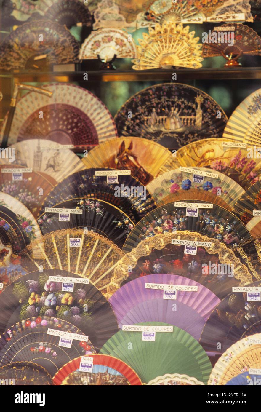 Ventola sul punto vendita Foto Stock