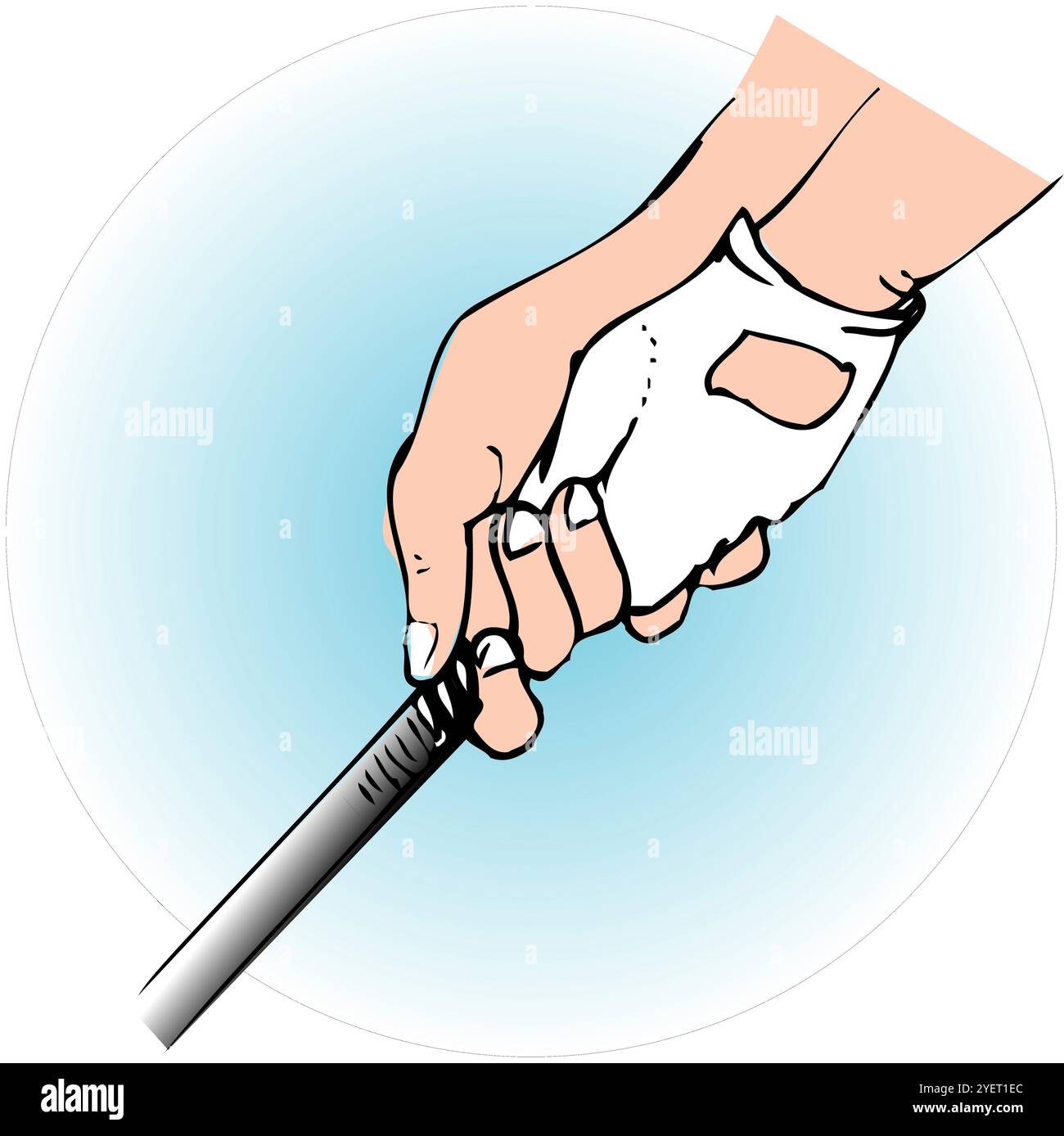 Impugnature Foto Stock