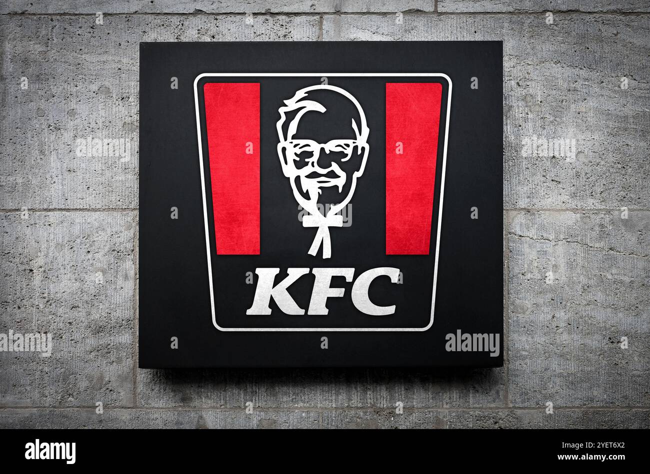 Logo della società KFC Foto Stock