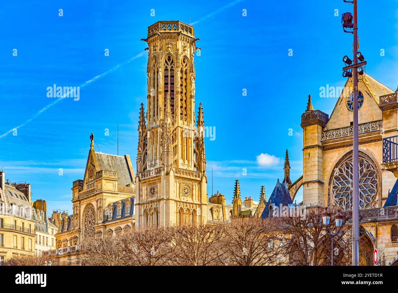 Chiesa di Saint-Germain-l'Auxerrois. Parigi. Foto Stock