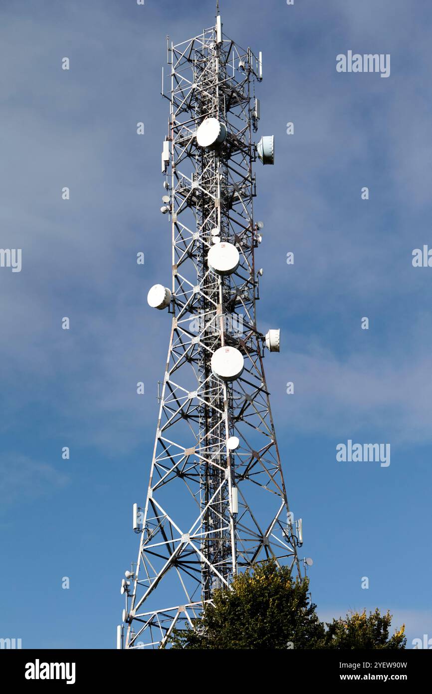 ballinrobe eircom torre di telecomunicazioni Ballinrobe, contea di mayo, repubblica d'irlanda Foto Stock