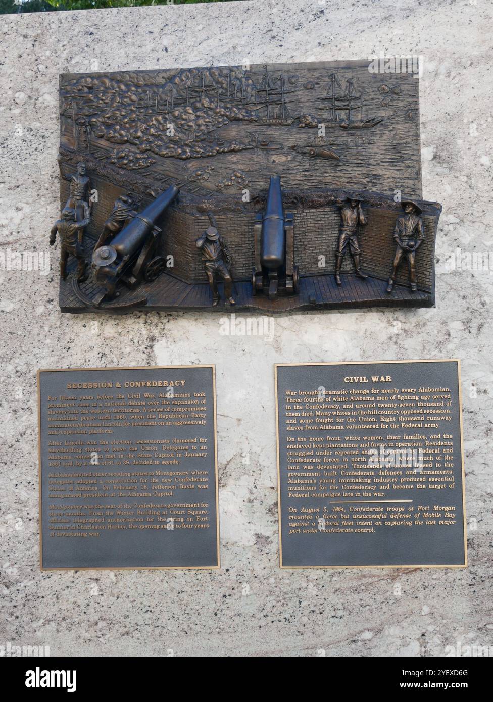 Montgomery, Alabama, STATI UNITI D'AMERICA Foto Stock