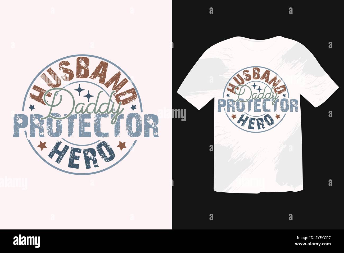 T-shirt SVG per la festa del papà Illustrazione Vettoriale
