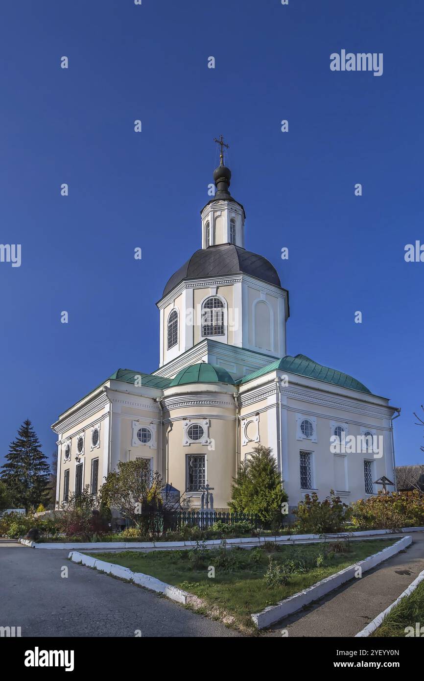 Chiesa della Santa immagine del Salvatore non fatta dalle mani in monastero, Klykovo, Russia, Europa Foto Stock