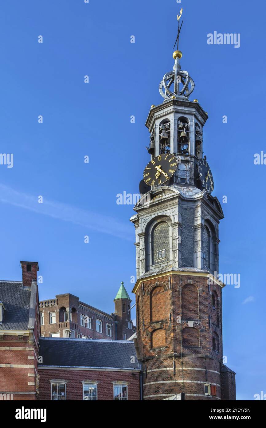 Munttoren (Mint Tower) è una torre situata ad Amsterdam, nei Paesi Bassi Foto Stock