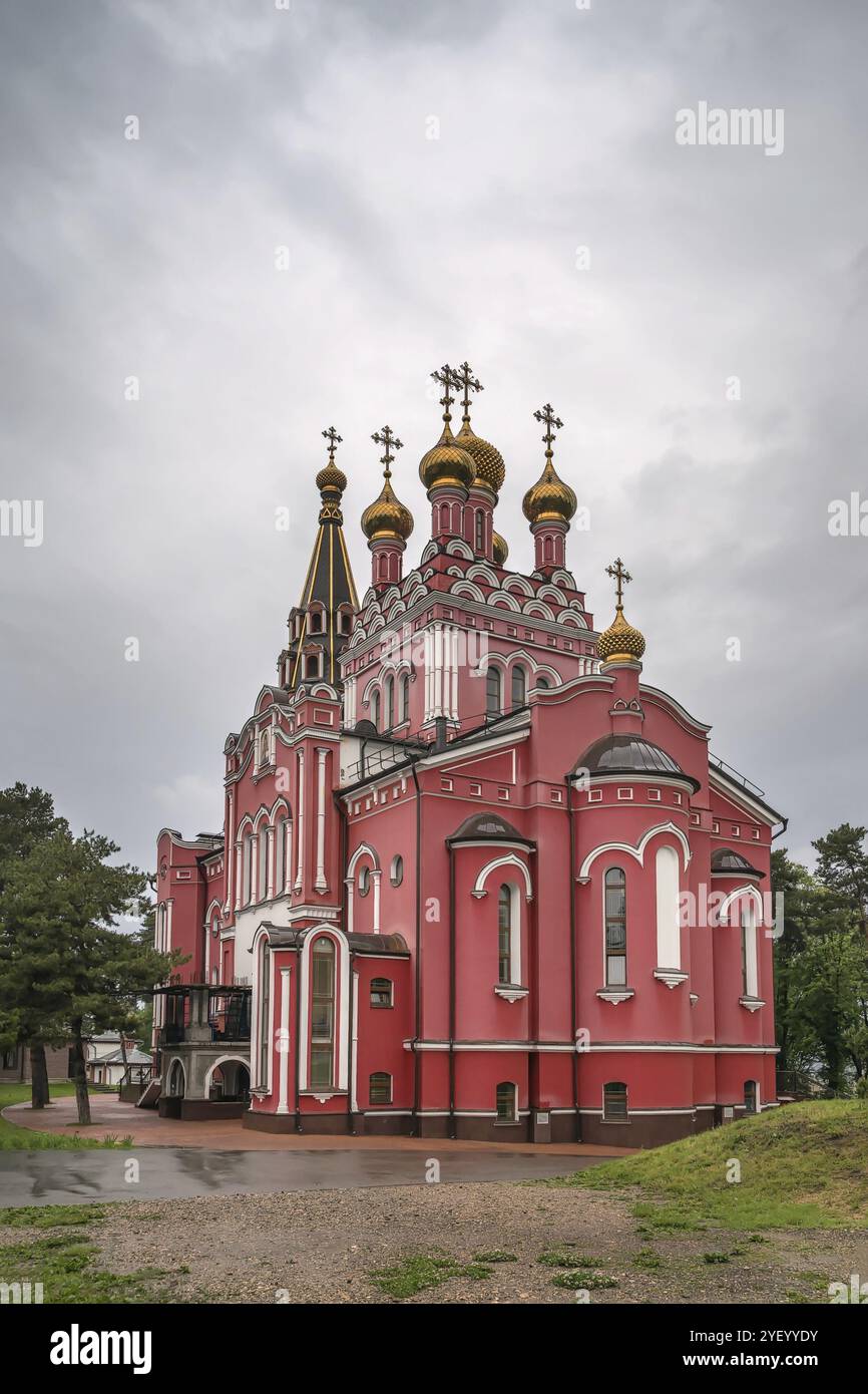 Chiesa di Panteleimon il guaritore a Kislovodsk, Russia, Europa Foto Stock