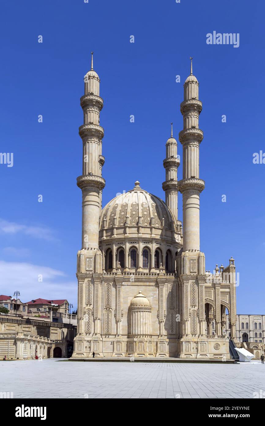 La moschea Heydar è una moschea azera situata a Baku, Azerbaigian, Asia Foto Stock