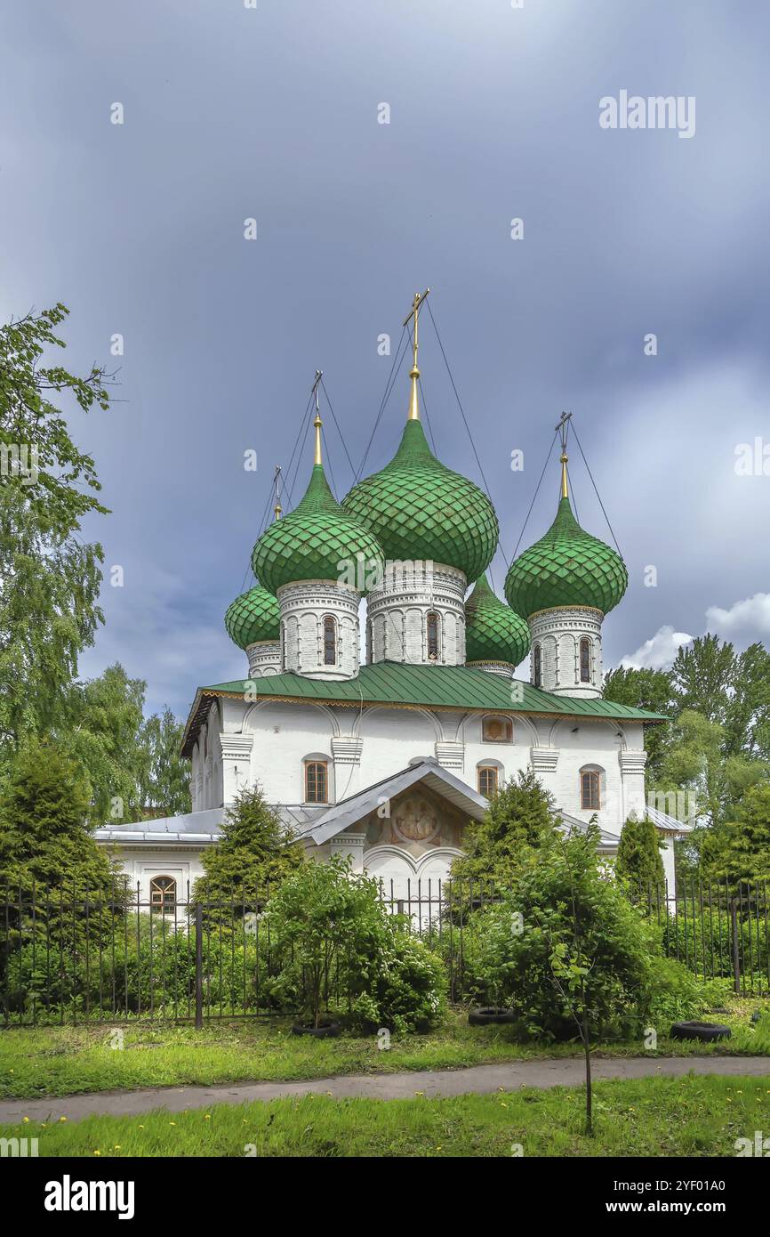 Chiesa di San Nicola il Wonderworker a Melenki a Yaroslavl, Russia, Europa Foto Stock