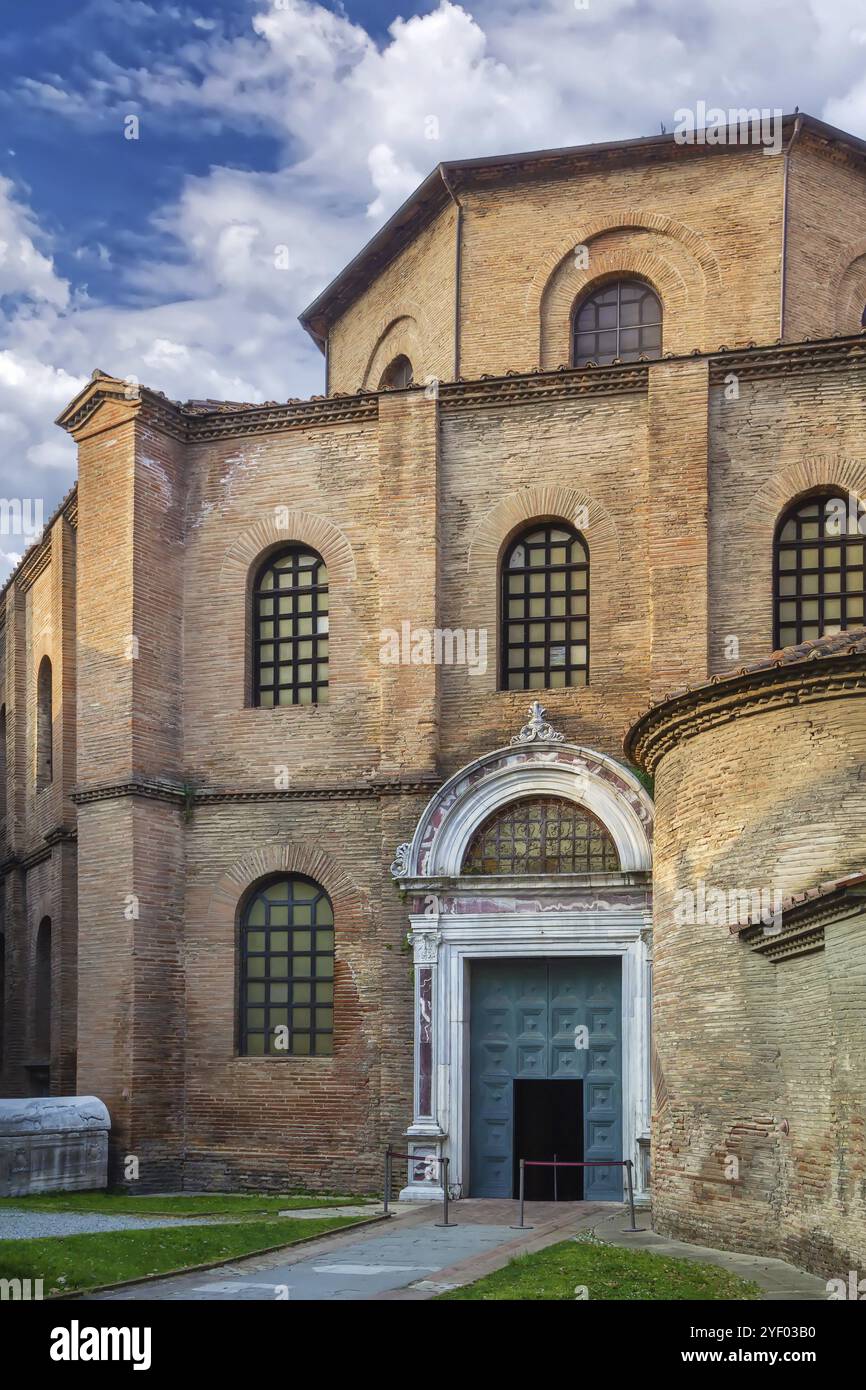 La Basilica di San vitale è una chiesa di Ravenna, Italia, Europa Foto Stock