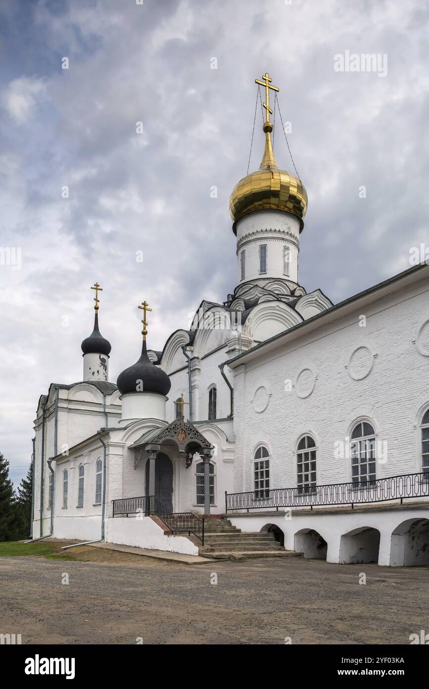La Cattedrale della Santissima Trinità è la cattedrale principale della città di Vyazma, regione di Smolensk, Russia, Europa Foto Stock
