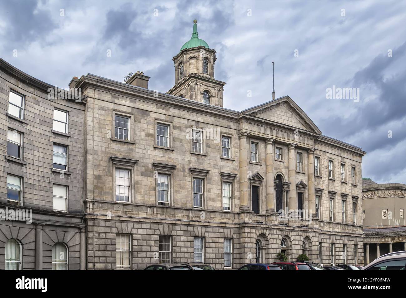 Il Rotunda Hospital, Dublino, Irlanda, è il più antico ospedale di maternità in attività continua del mondo, fondato nel 1745 Foto Stock