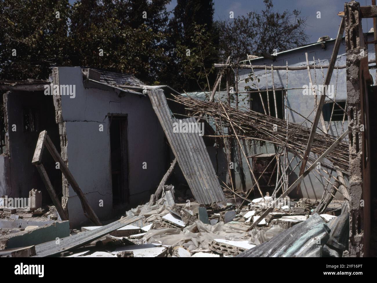 Lebanon El-Buss Tyre 1979 campo profughi palestinese Foto Stock