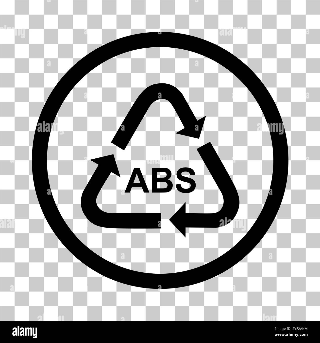 Simbolo in plastica, simbolo di riciclaggio ecologico isolato su sfondo bianco. Icona scarto pacchetto . Illustrazione Vettoriale Simbolo in plastica, simbolo di riciclaggio ecologico isolato su sfondo bianco. Icona scarto pacchetto . Illustrazione Vettoriale