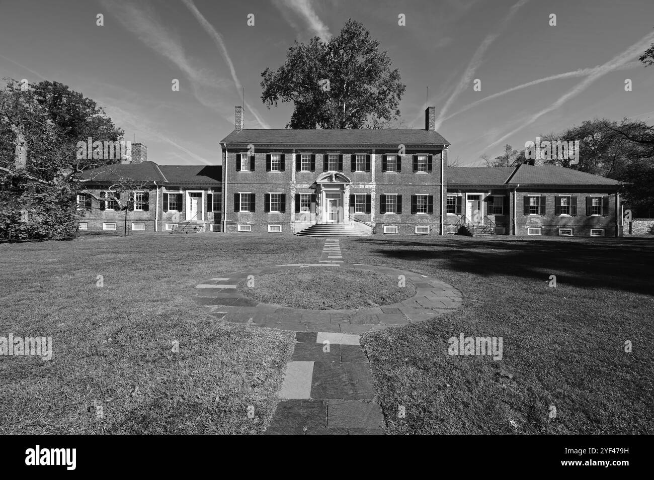 Chatham Manor è una residenza in stile georgiano completata nel 1771. Foto Stock