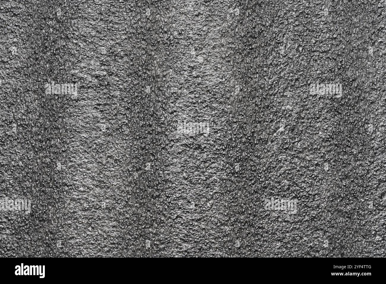 Texture di fondo in polistirene astratto nero. Vista dettagliata di polistirolo, foglio di plastica, materiale di imballaggio sintetico astratto in polistirene Foto Stock