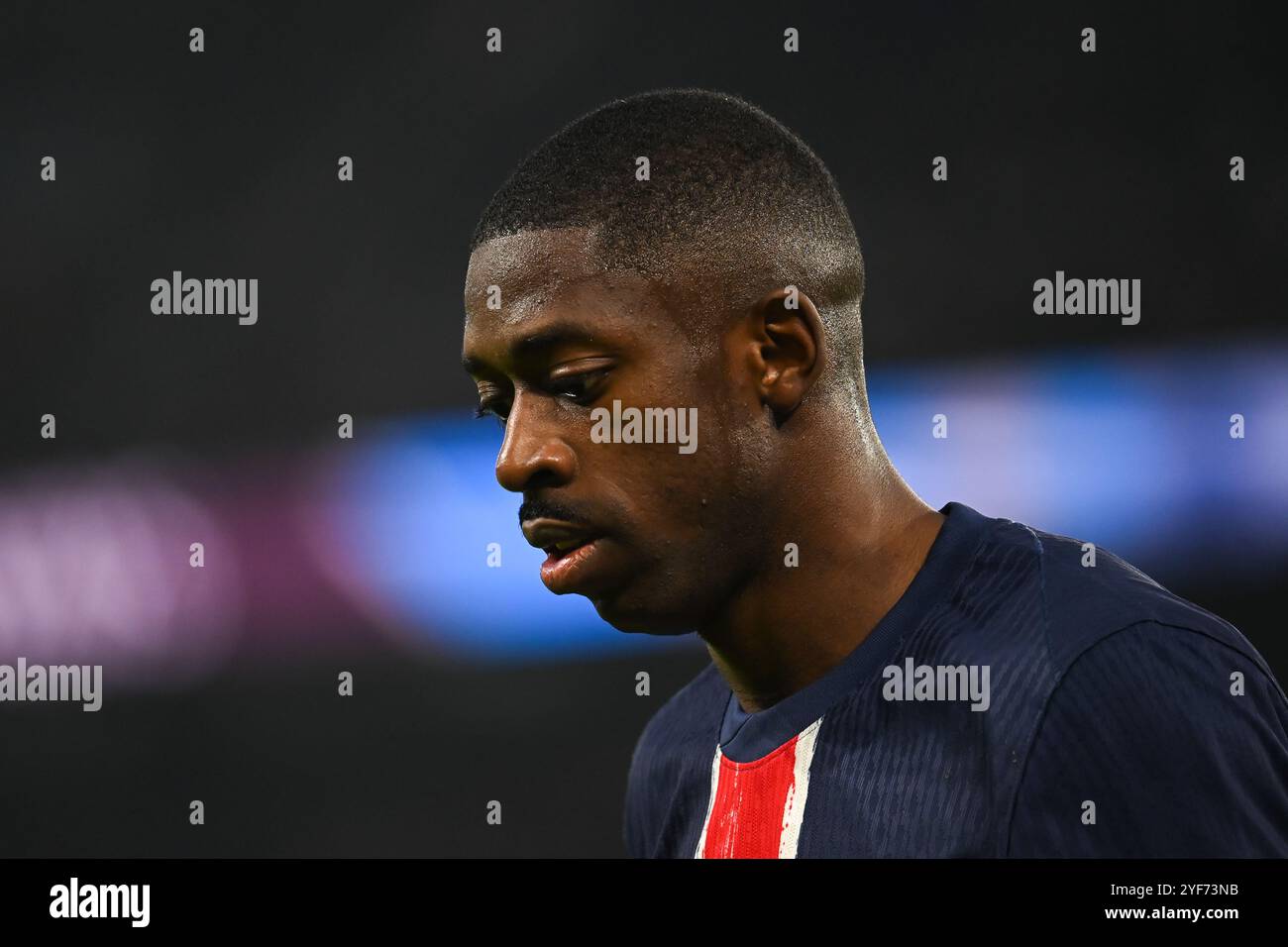 Parigi, Francia. 3 novembre 2024. Julien Mattia/le Pictorium - decimo giorno della Lega 1: Obiettivo PSG-RC al Parc des Princes, 2 novembre 2024. - 03/11/2024 - Francia/Ile-de-France (regione)/Parigi - decimo giorno della Ligue 1 Mc Donald's, tra PSG e RC Lens al Parc des Princes, 2 novembre 2024. Crediti: LE PICTORIUM/Alamy Live News Foto Stock